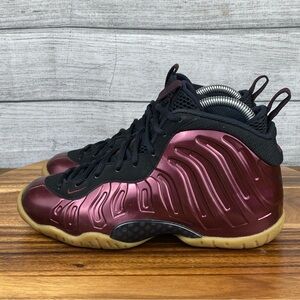 Nike Air Foamposite One Night Maroon Shoe 644791-600 Youth Size 5 Women’s Sz 6.5